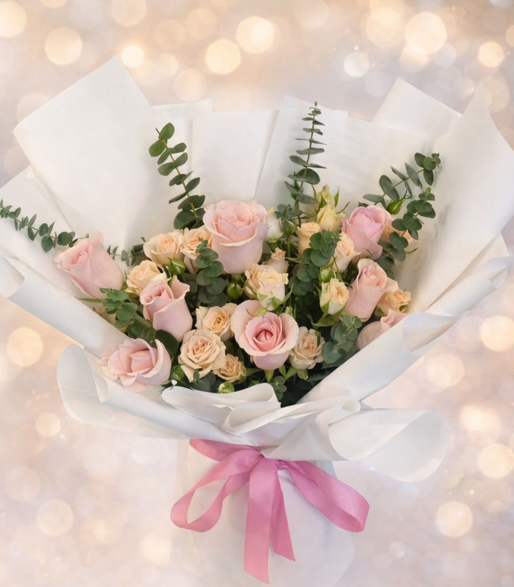Elegant pink bouquet