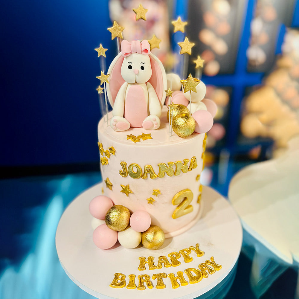 Bunny Theme Small Cake