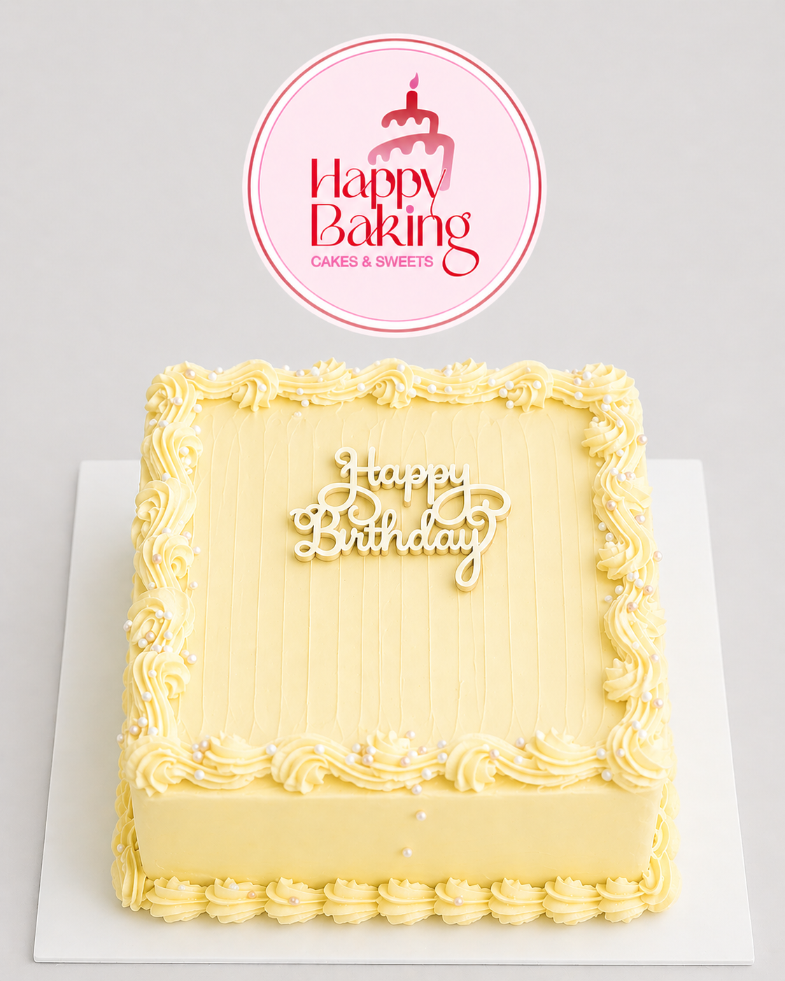 Elegance Birthday Bento Cake