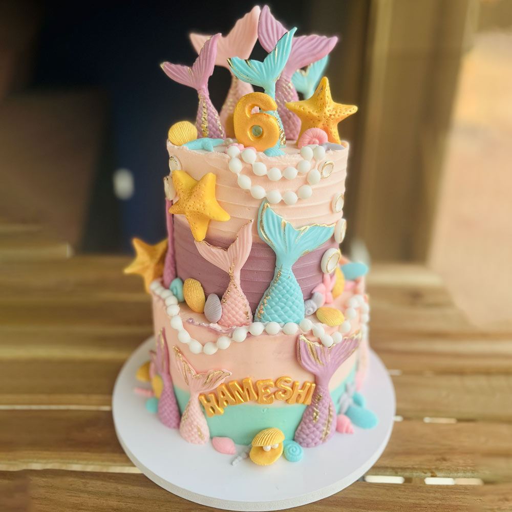 Mermaid’s Treasure Cake