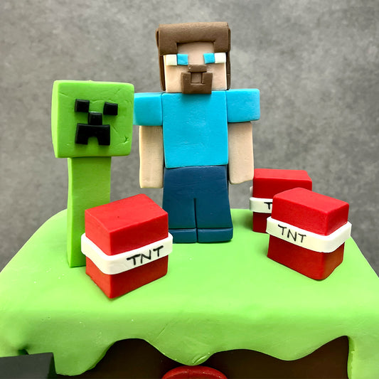 Minecraft Steve’s Survival Cake