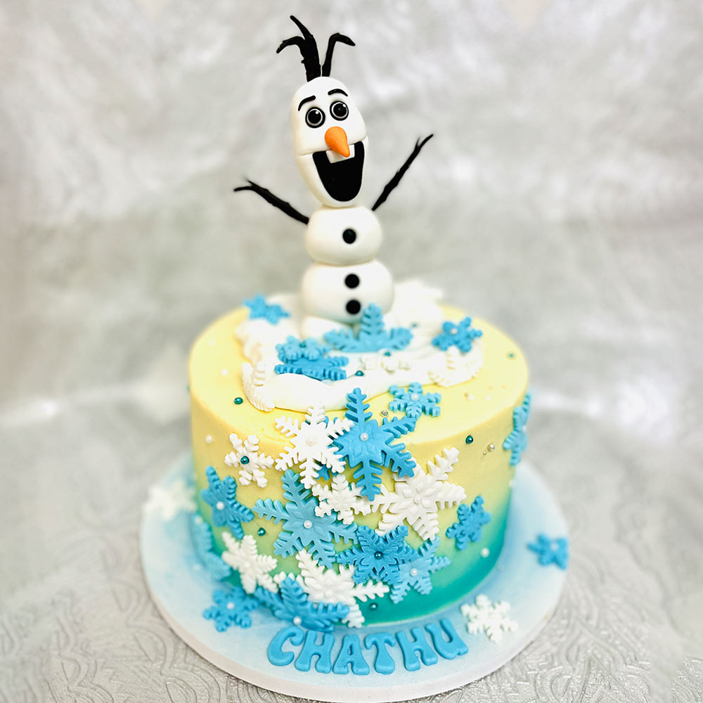 Olaf Cake