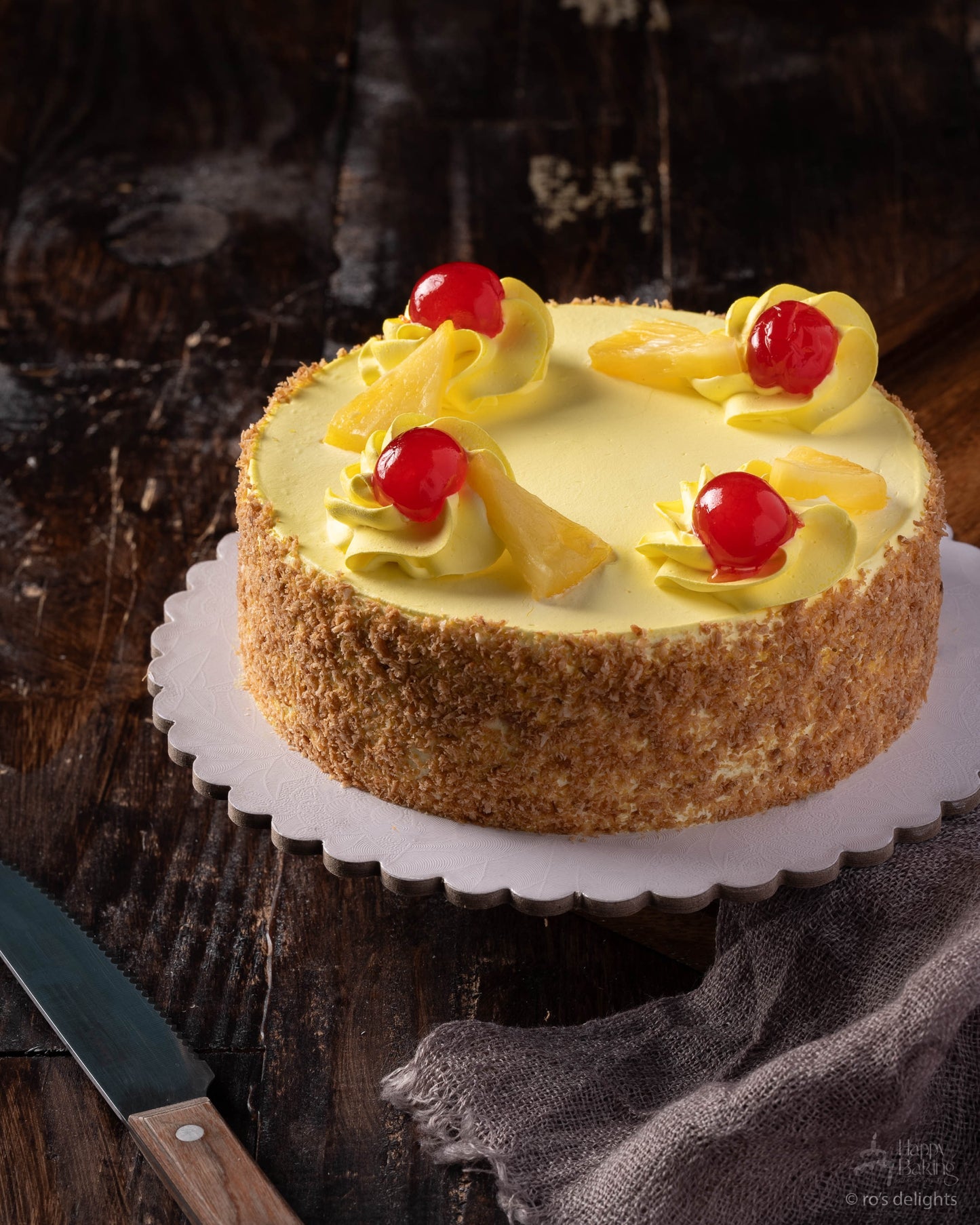 Pineapple cake