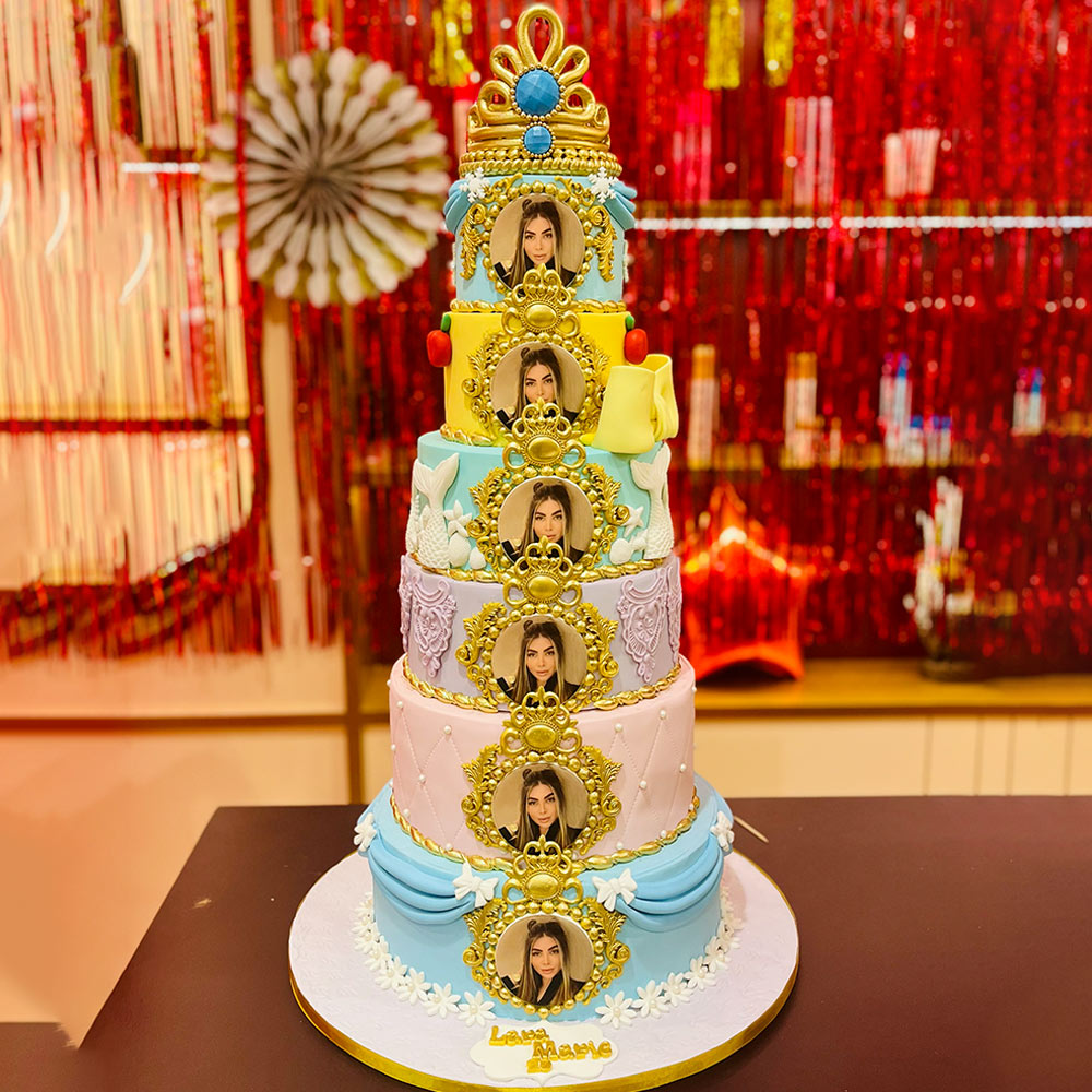 Queen Tower Cake