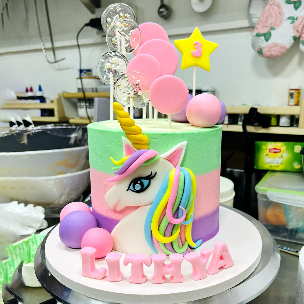 Simple Unicorn Cake