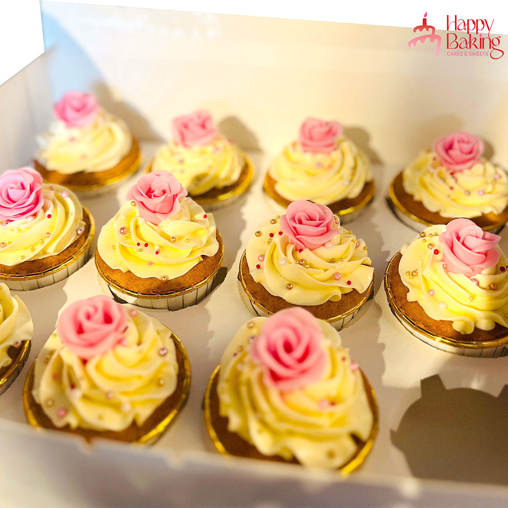 Tea Party Theme Cupcakes