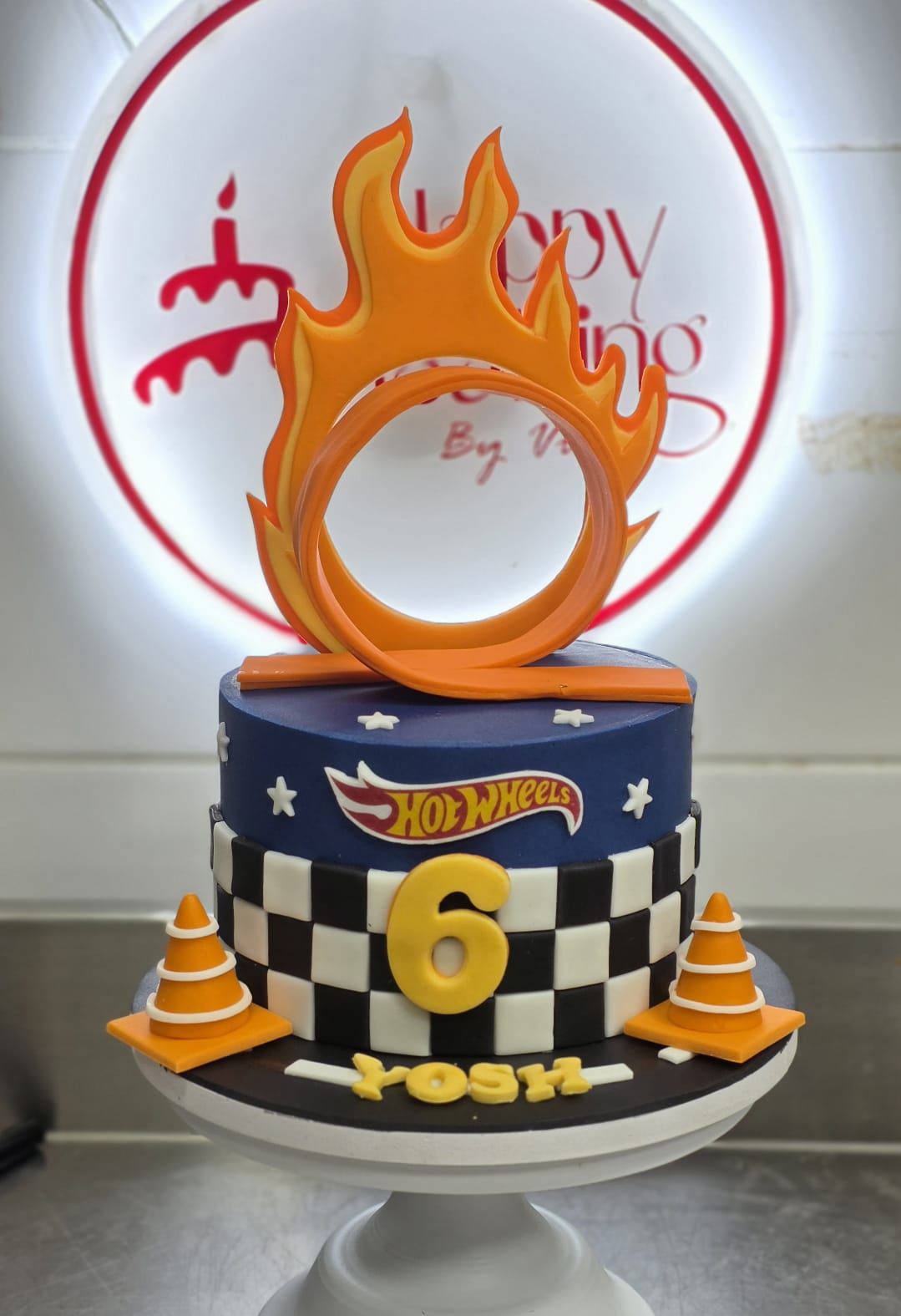 Hot Wheels Racer Cake