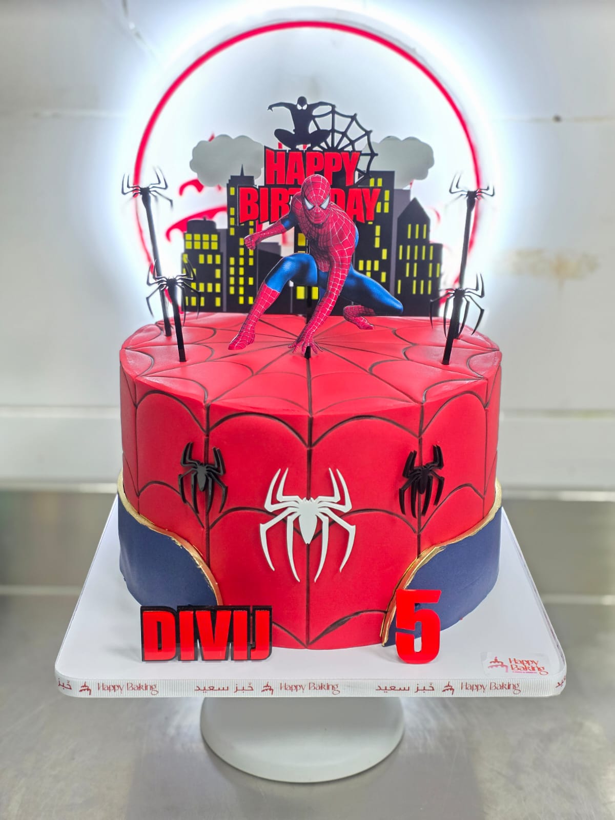 Spidey Adventure Cake