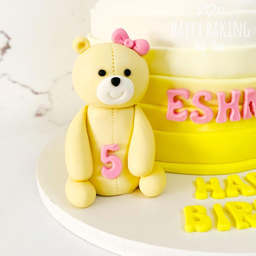 Yellow Bears Cake