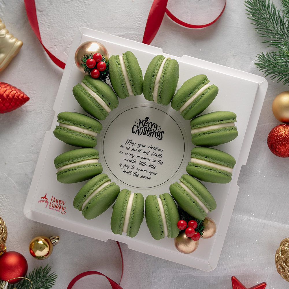 Macaron Wreath