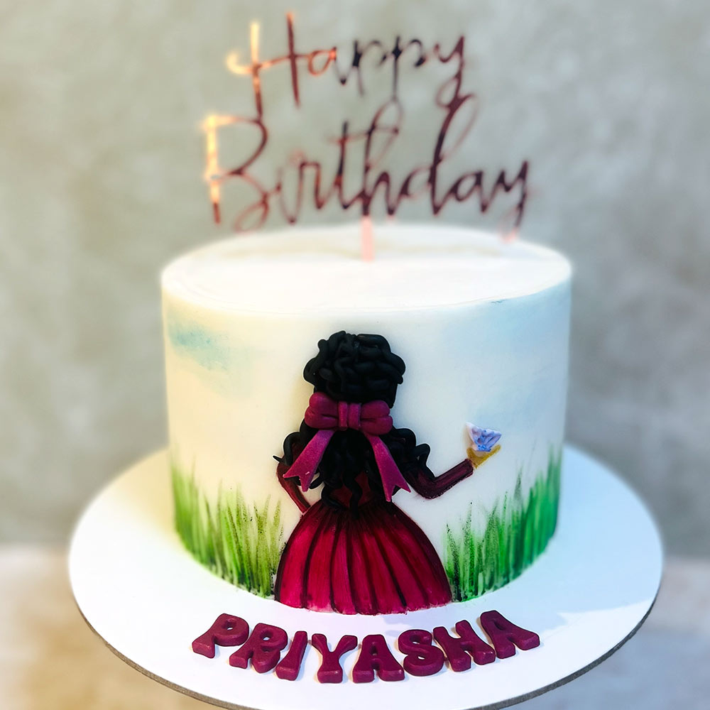 Buttercream Princess Cake