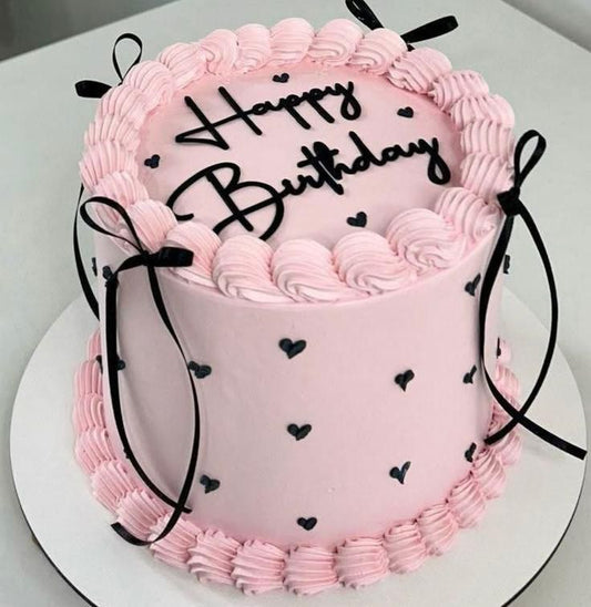 Pink Vintage Cake