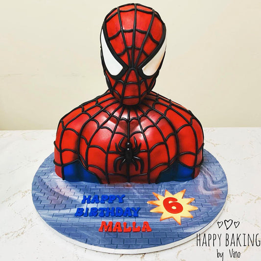 3D Spider Man Cake
