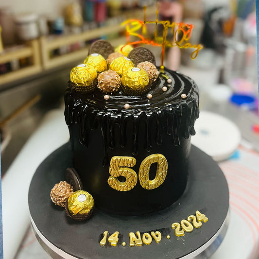 50 Black Cake
