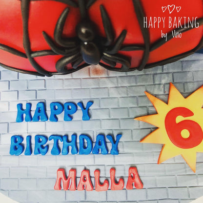 Spider Hero Celebration Cake