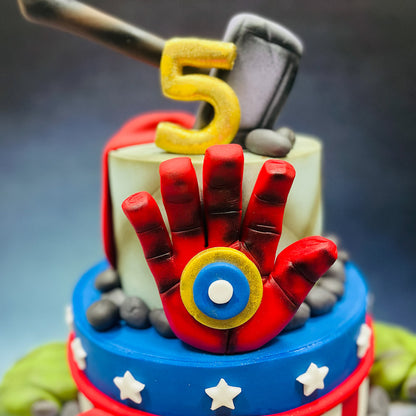 Avengers Cake 02