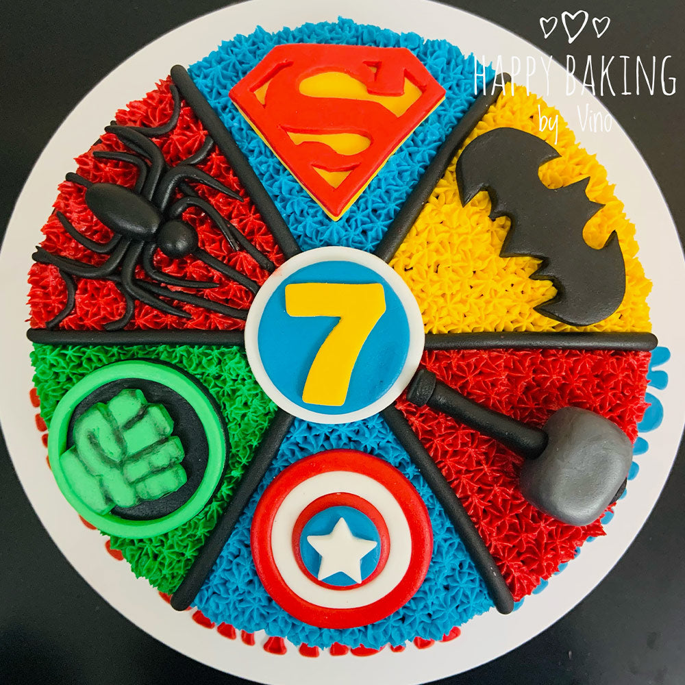 Avengers Delight Cake