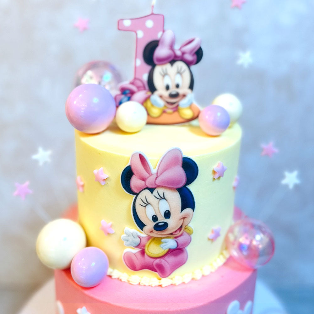 Baby Minnie Mouse Cake