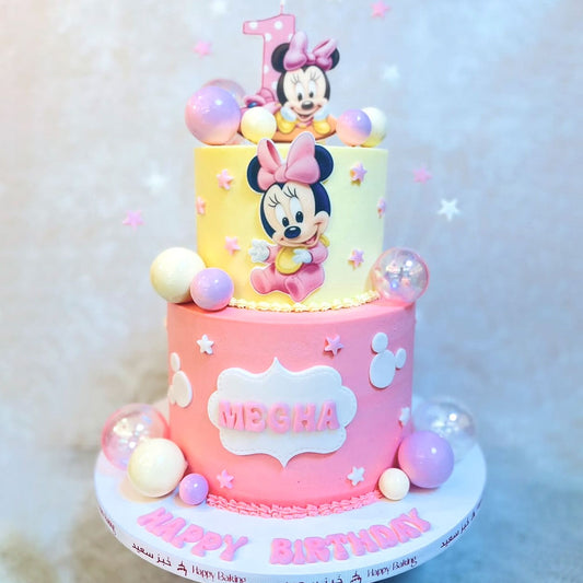 Baby Minnie Mouse Cake