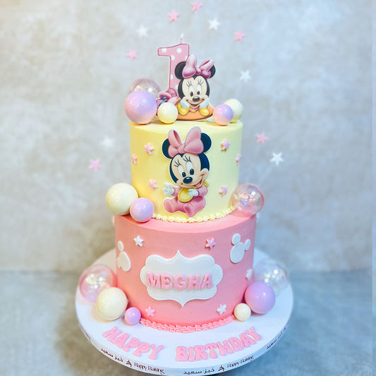 Baby Minnie Mouse Cake