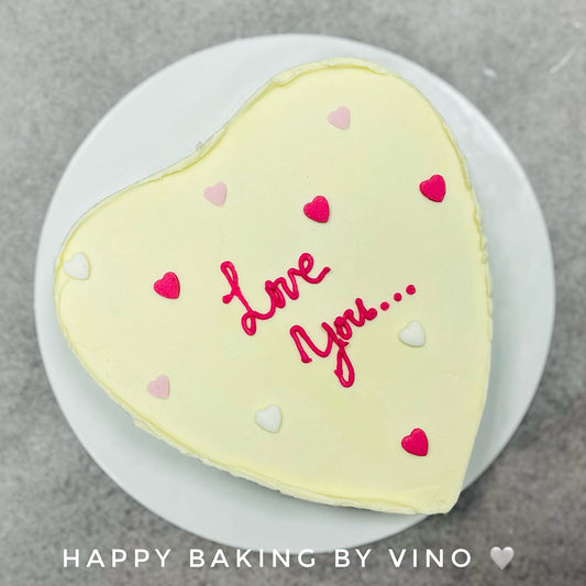 Be My Valentine - Heart Shape Cake