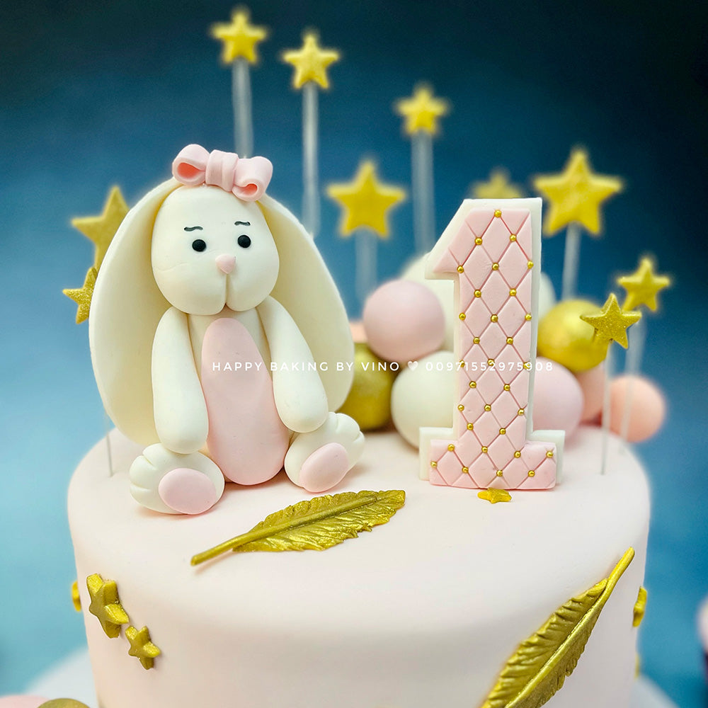Bunny Theme Cake