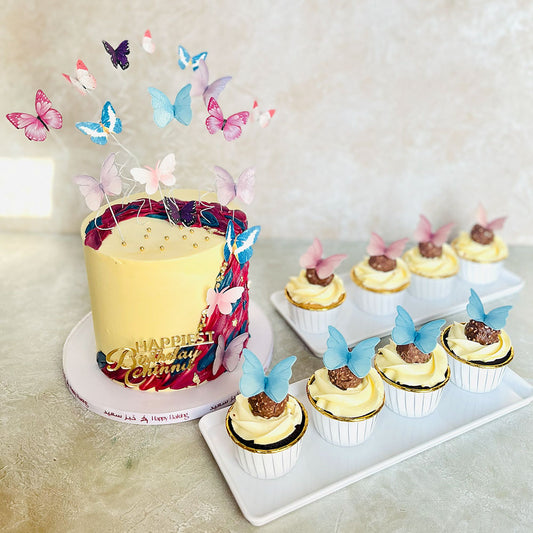 Butterfly Cake Combo