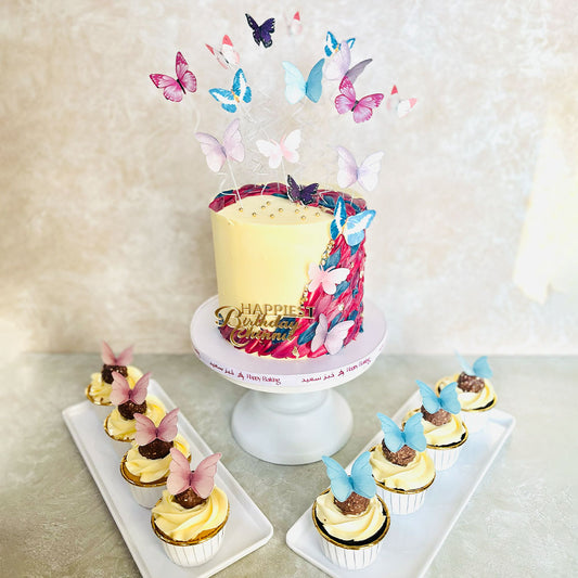 Butterfly Cake Combo