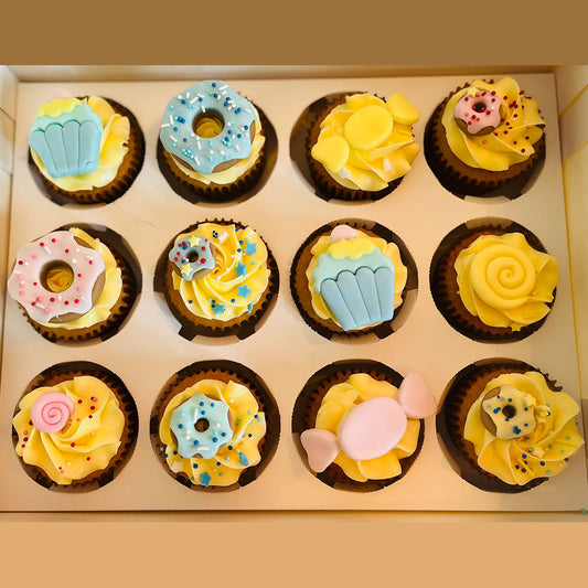 Candy Themed Cupcakes