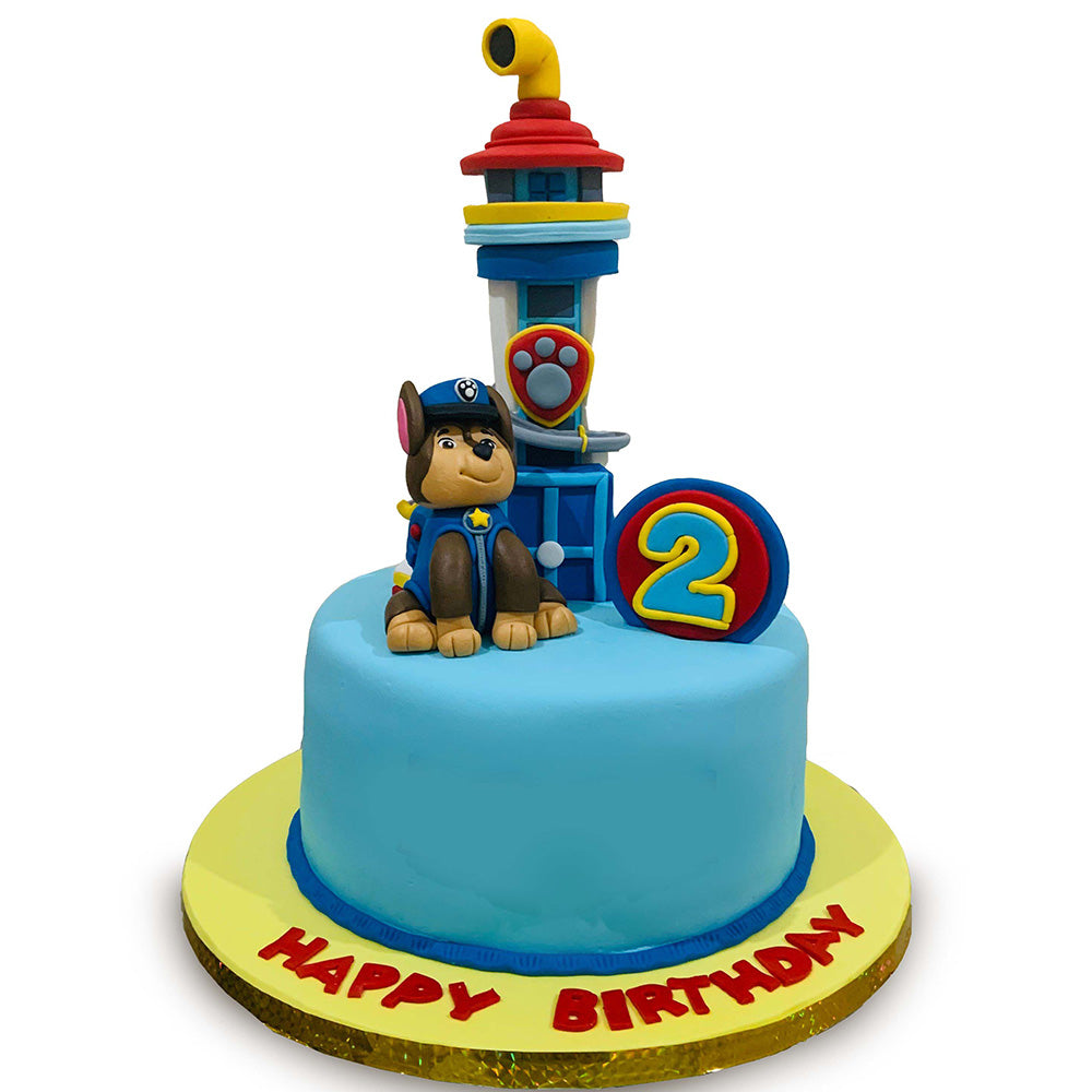 Chase’s Adventure Cake (Paw Patrol)
