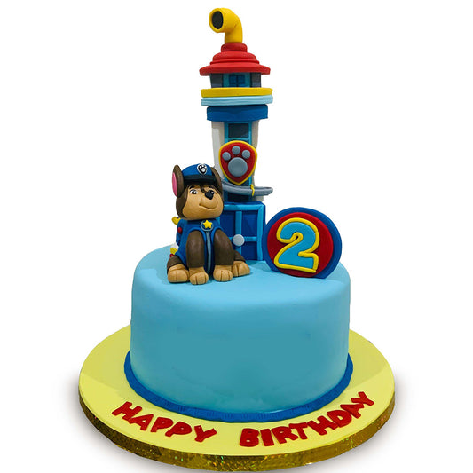 Chase’s Adventure Cake (Paw Patrol)