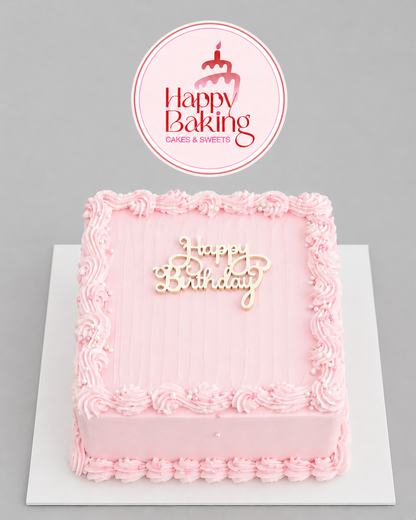 Elegance Birthday Bento Cake