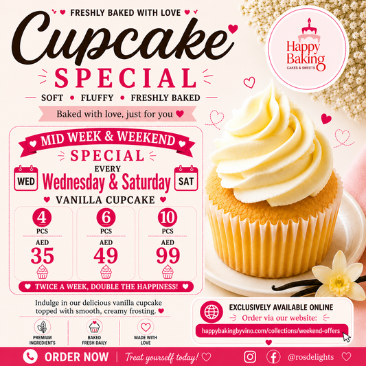 Cupcake Value Pack - Vanilla