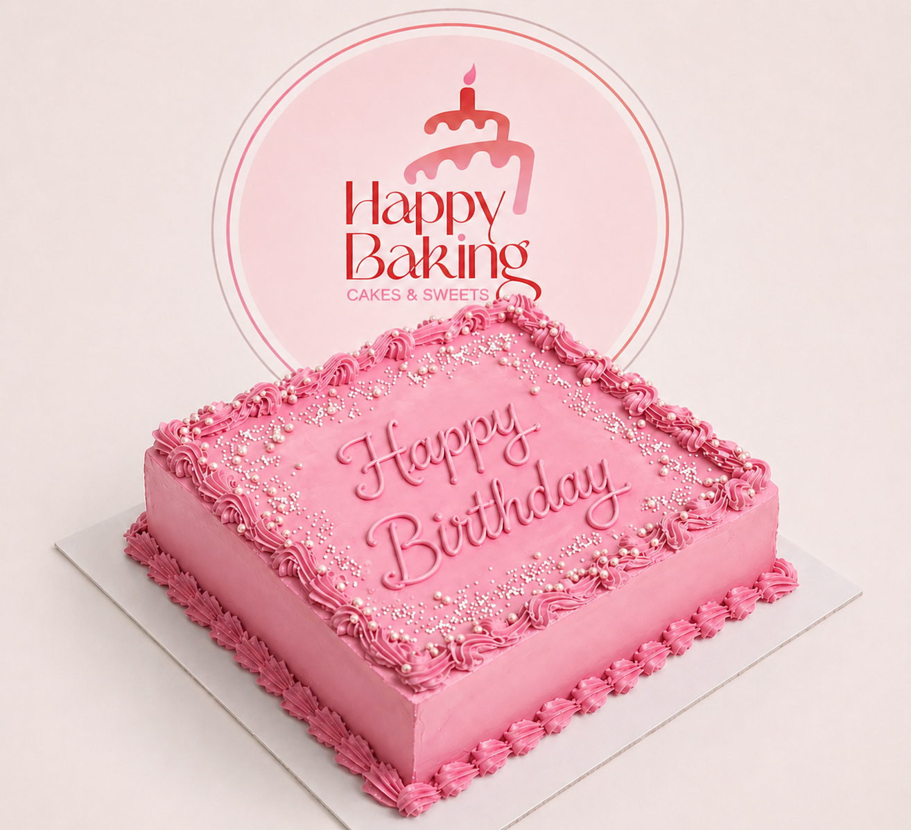 Simple Butter Cream Design