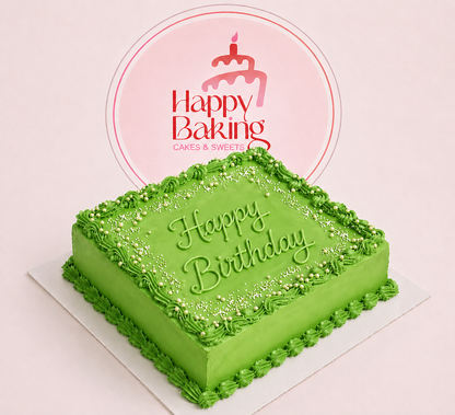 Simple Butter Cream Design