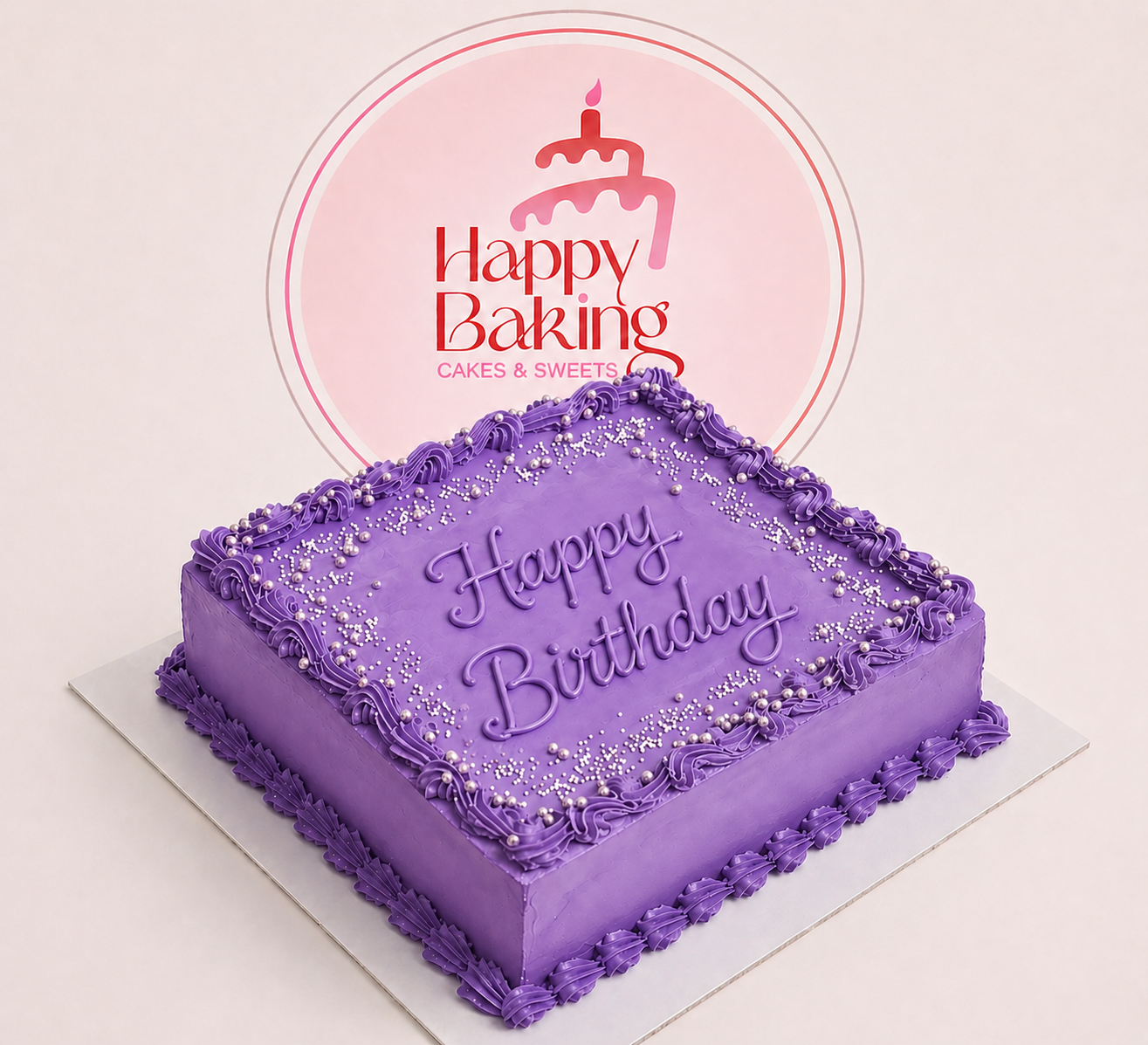 Simple Butter Cream Design