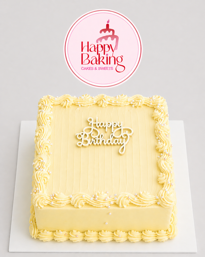 Elegance Birthday Bento Cake