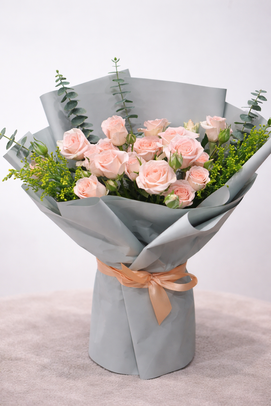 Peach Whisper Bouquet