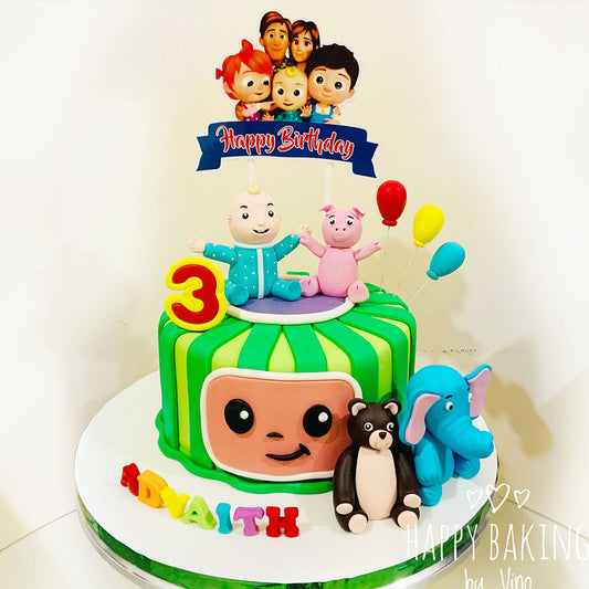 Cocomelon Delight Cake