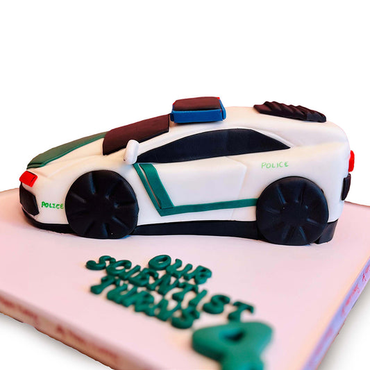 Dubai Police Car Cake