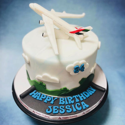 Emirates Airplane Cake