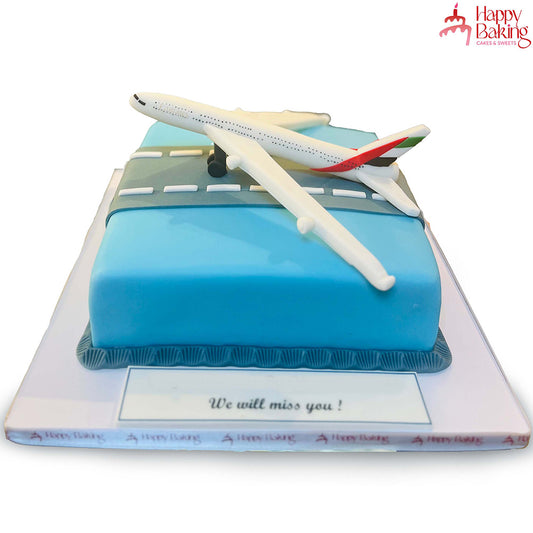 Emirates Runway Takeoff Cake