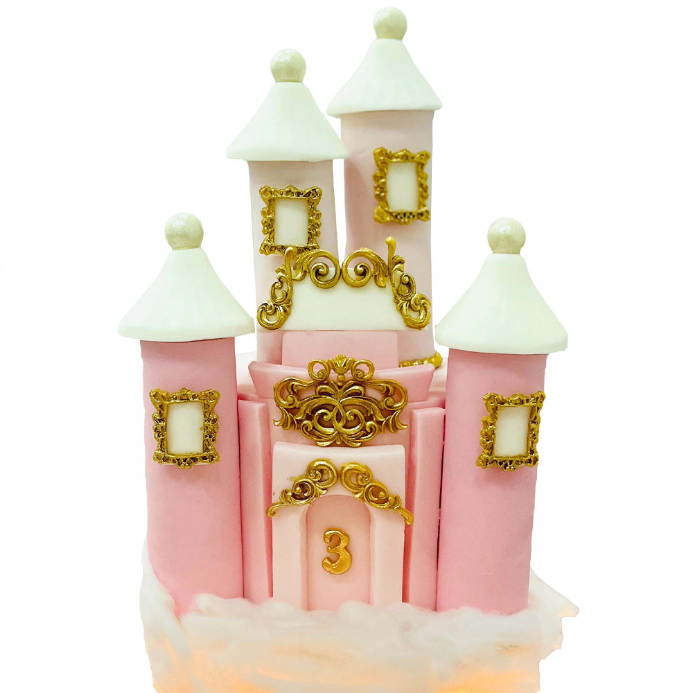 Fairy Castle Glow Castle Cake with Lights