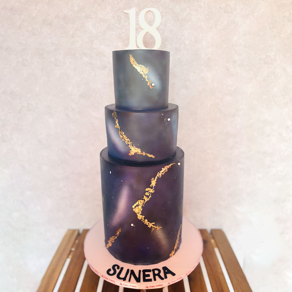 Black Gold Legacy Cake