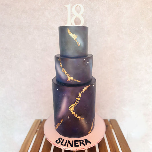 Black Gold Legacy Cake