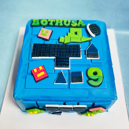 Geometry Dash Cake
