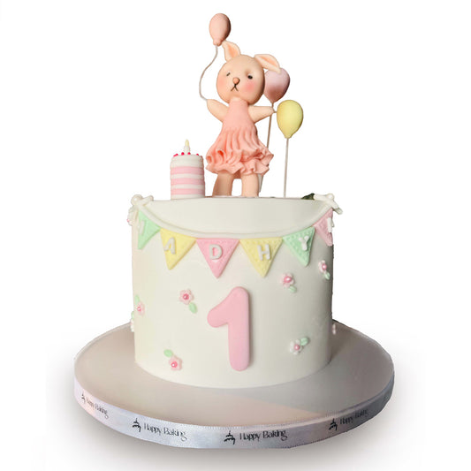 Girl Bunny Cake