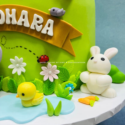Girl Safari Cake