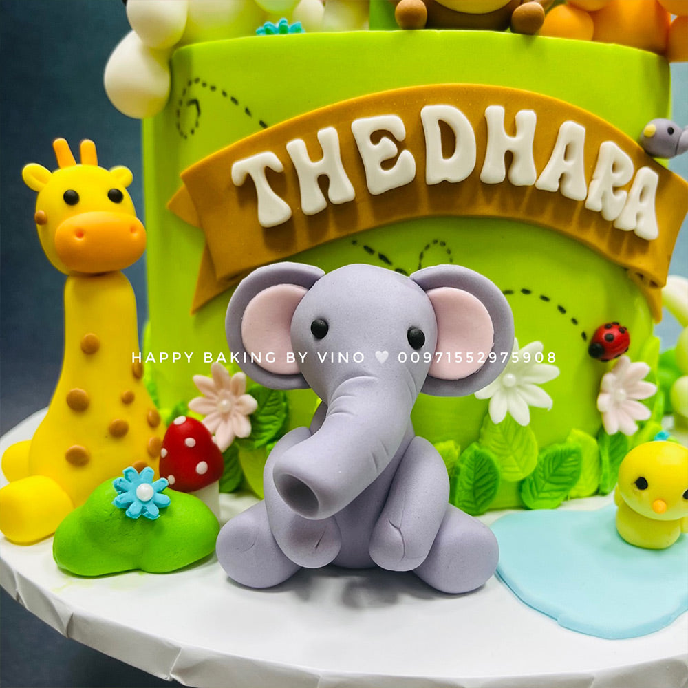 Girl Safari Cake