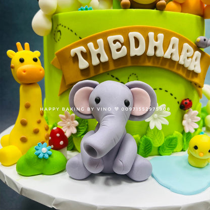 Girl Safari Cake